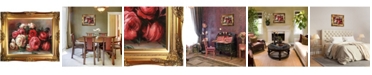 La Pastiche by Overstockart Discarded Roses by Pierre-Auguste Renoir with Victorian Frame Oil Painting Wall Art, 28" x 24"